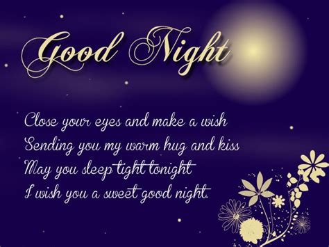 Good night love messages for boyfriend or Husband