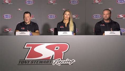 Leah Pruett, Matt Hagan to Drive for Tony Stewart Racing in 2022 ...