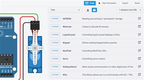 Tinkercad Circuits Examples » Wiring Core