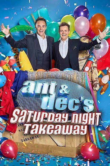 Watch Ant and Dec's Saturday Night Takeaway Streaming Online - Yidio