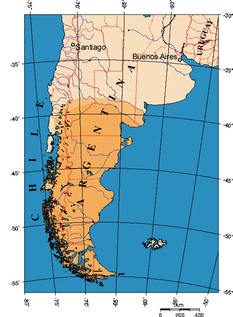 Límites de la Patagonia - Wikipedia, la enciclopedia libre