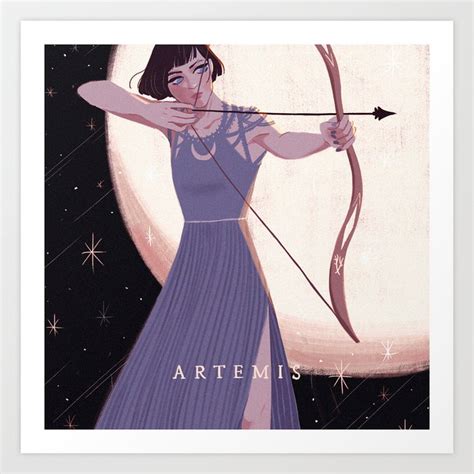 Artemis Goddess Print Giclée Art & Collectibles trustalchemy.com