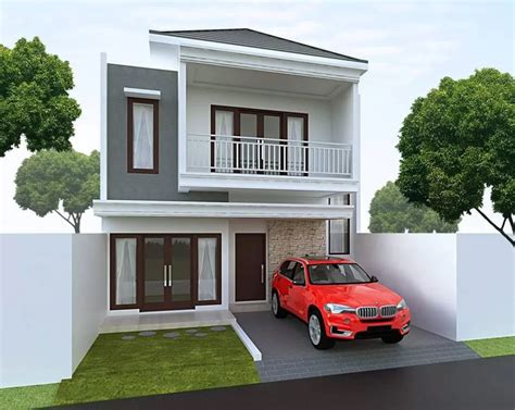 7 Desain Rumah 2 Lantai Sederhana dan Biaya Pembuatannya - MCMProperti