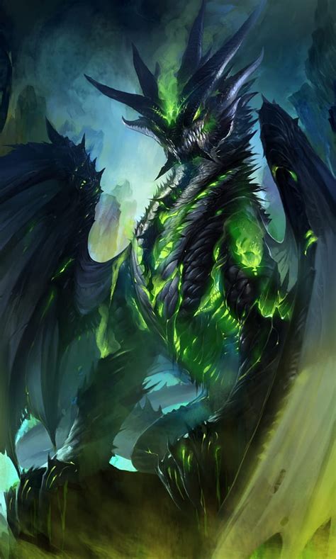 720P free download | Green fire dragon, dark, HD phone wallpaper | Peakpx