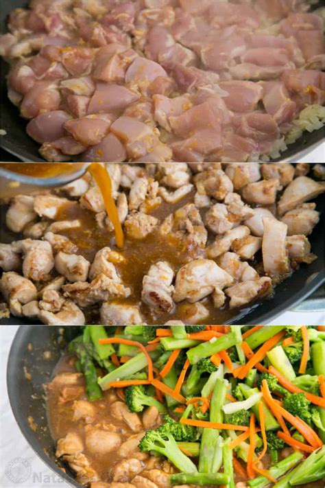 Orange Chicken and Vegetable Stir Fry