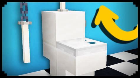 How to make a Classic Toilet in Minecraft - YouTube