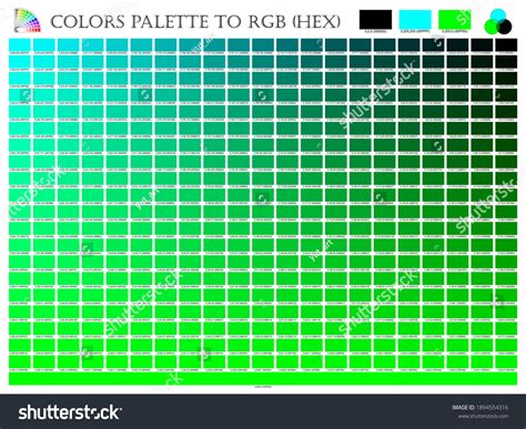 858 Hex Color Charts Images, Stock Photos & Vectors | Shutterstock