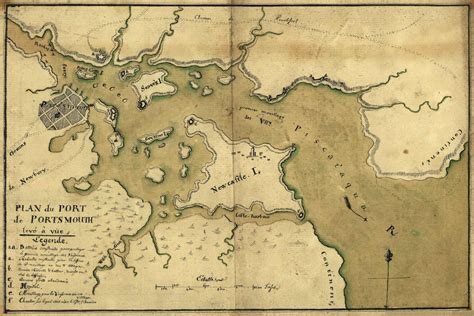 Plan du port de Portsmouth [Map of Portsmouth Harbour] - Art Source International