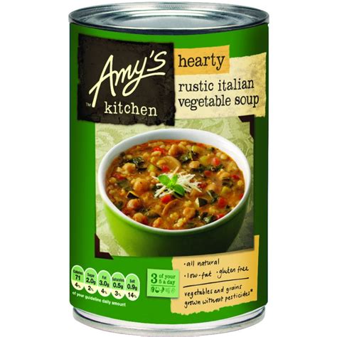 Amy's Kitchen Hearty Rustic Italian Vegetable Soup - 397g - Amy's Kitchen