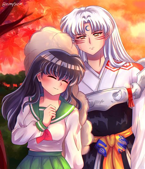 ArtStation - Sesshomaru x Kagome