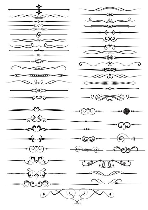 Horizontal Line Design Free Vector cdr Download - 3axis.co