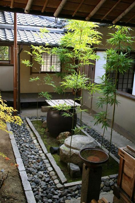 15 Mix Modern Japanese Courtyard With Nature | House Design And Decor