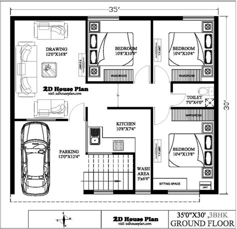 Low Budget Modern 3 Bedroom House Design