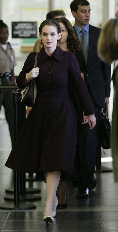 Great Outfits in Fashion History: Winona Ryder's Iconic Courtroom Look ...