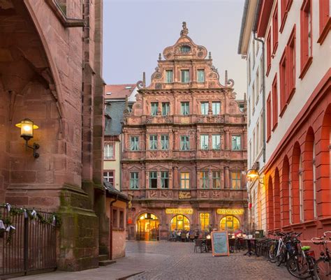 Ritter Hotel in Old Town of Heidelberg Germany Editorial Photo - Image of european, cityscape ...