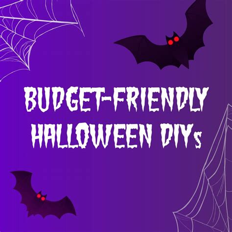 Budget-Friendly Halloween DIYs - Carolinas Telco Federal Credit Union