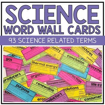 Science Word Wall | Science word wall, Science words, Word wall