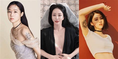 5 Korean Actresses Who Have Tattoos