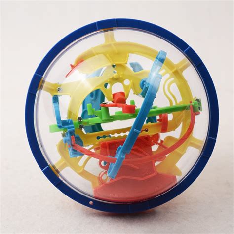 3D Magic Maze Ball 100 Levels Intellect Ball Rolling Ball Puzzle Game Brain Teaser Children ...