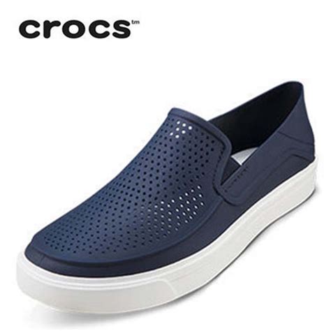 Crocs men's sandals, sandals, beach shoes, casual hole shoes | Shopee Philippines