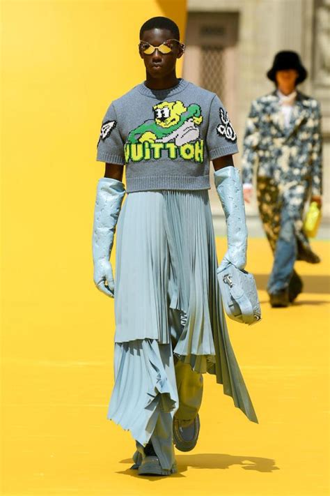 LOUIS VUITTON: A Yellow Brick Road for Menswear Spring 2023 PFW | Image Amplified