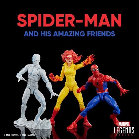 Spider-Man and his Amazing Friends Iceman & Firestar Marvel Legends - lagoagrio.gob.ec