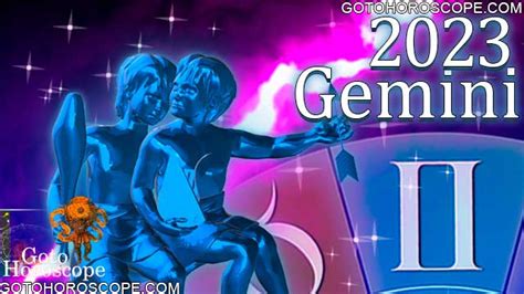 Horoscope 2023 Gemini, astrological 2023 forecast for Gemini sign ...