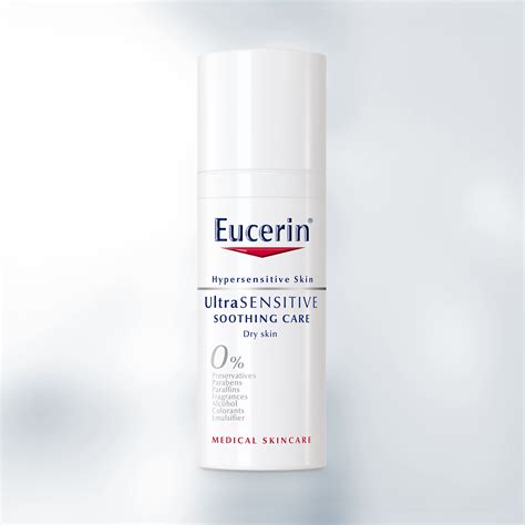 Eucerin UltraSENSITIVE Soothing Care Dry skin instantly calms and soothes hypersensitive skin ...