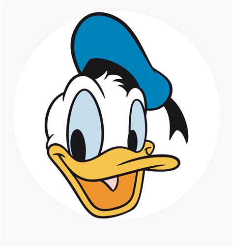 Donald Duck Cartoon Face