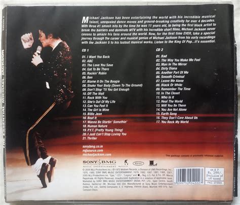 The Essential Michael Jackson Album Audio cd - Tamil Audio CD, Tamil Vinyl Records, Tamil Audio ...