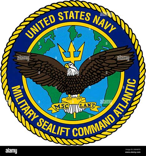 Military Sealift Command Atlantic — seal Stock Photo - Alamy