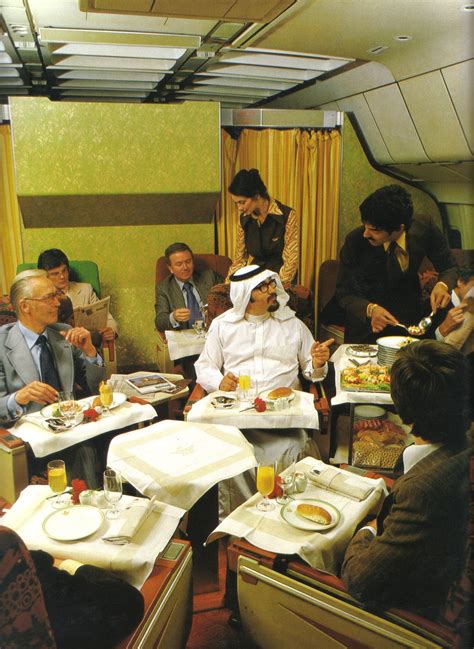 Airlines Past & Present: Saudi Arabian Airlines Inflight Service Brochure Early 1980's