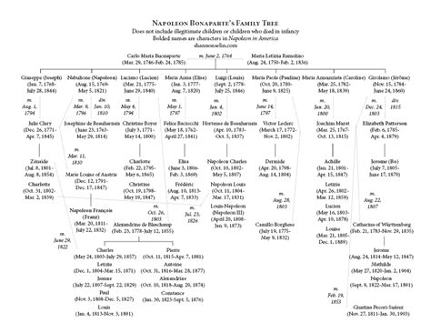 napoleon bonaparte family tree | Napoleon Bonaparte I & His Progeny | Pinterest | Napoleon and ...