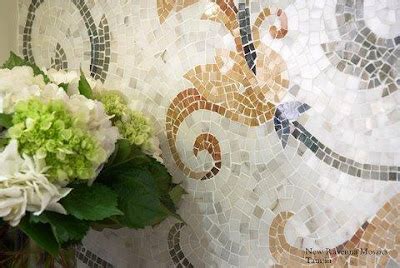 Kitchen and Residential Design: New Ravenna Mosaics defines the word mosaic