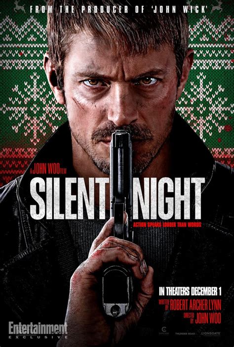 Official Poster for John Woo's 'Silent Night' : r/movies