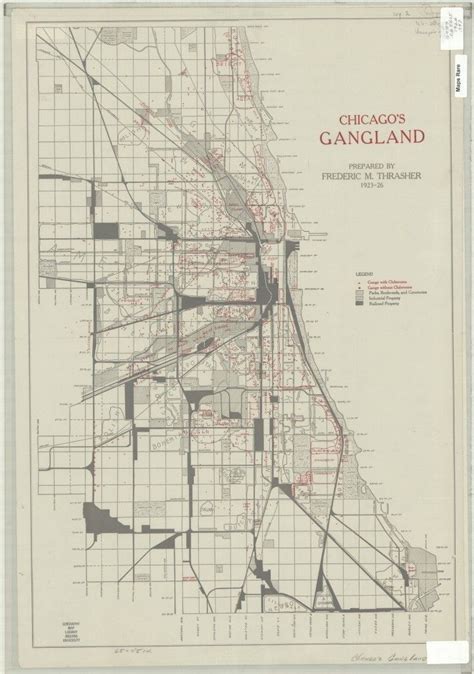 South Side Chicago Gangs Map