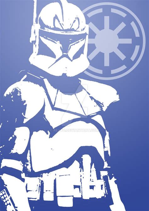 Captain Rex by RexyB on DeviantArt Star Wars Saga, Star Wars Clone Wars ...