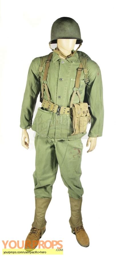 The Pacific Robert Leckie Peleliu landing blood spattered uniform ...