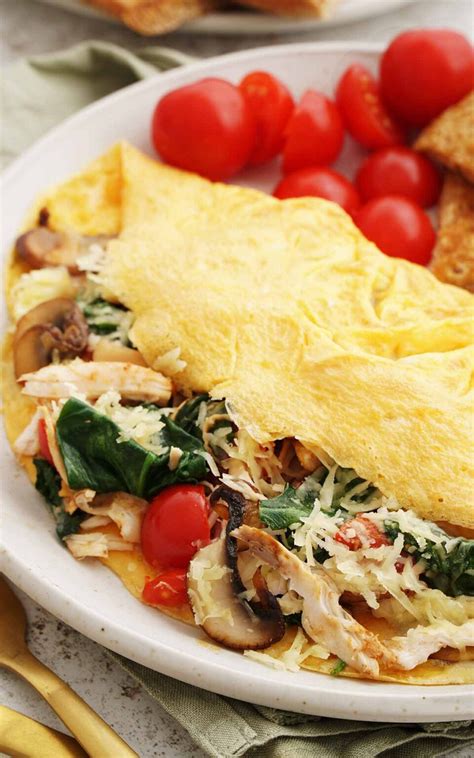 Chicken Omelette - Khin's Kitchen