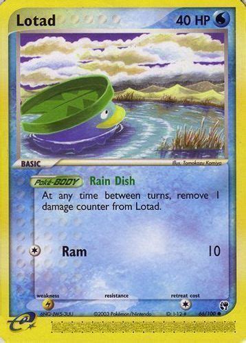 Lotad Pokémon Card Value & Price | PokemonCardValue