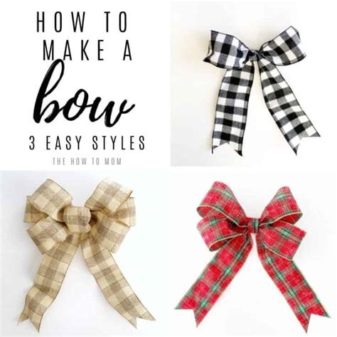 How To Make A Small Bow For A Wreath - Nelson Whisce