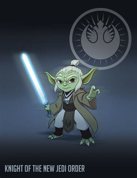 Grogu Knight of the New Jedi Order by TheGraffitiSoul on DeviantArt | Star wars art, Star wars ...