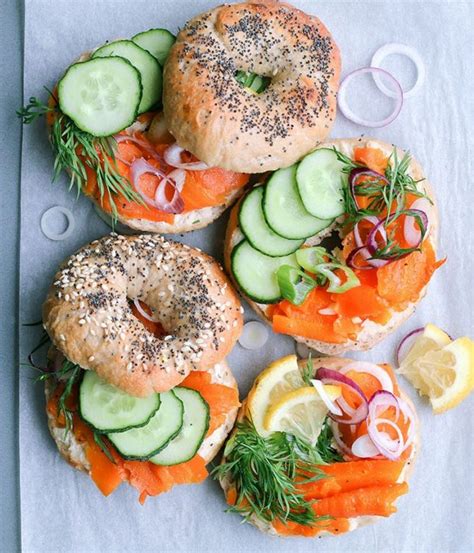 15 Thrilling Ways to Jazz Up Your *Brunch* Bagels This Weekend | Lox and bagels, Vegan fish ...