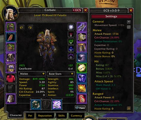 Gem/Stat Priority for Ret Pally : r/classicwow