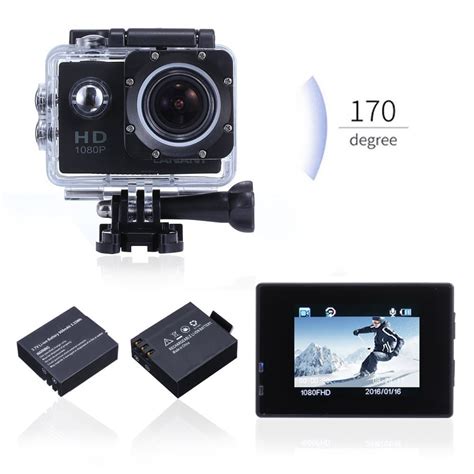 Waterproof HD Action Camera w/ Accesory Kit Only $46! (Reg. $140!)