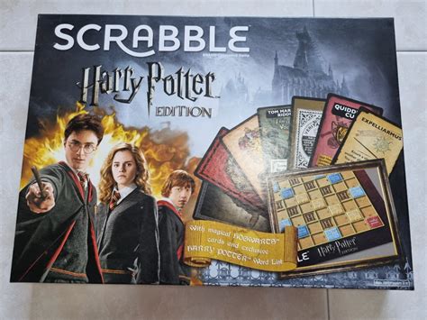 Harry Potter scrabble, Hobbies & Toys, Toys & Games on Carousell