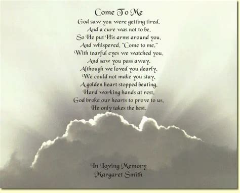 Husband funeral Poems