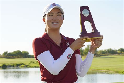 Stanford's Rose Zhang 1st to win consecutive NCAA women's golf titles ...