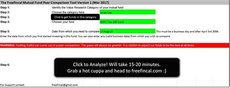 A Tool To Compare Mutual Fund Performance The Right Way!