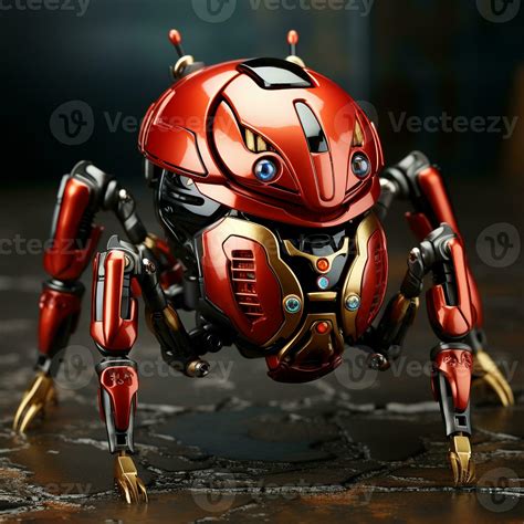 3d Robot beetle 34109476 Stock Photo at Vecteezy